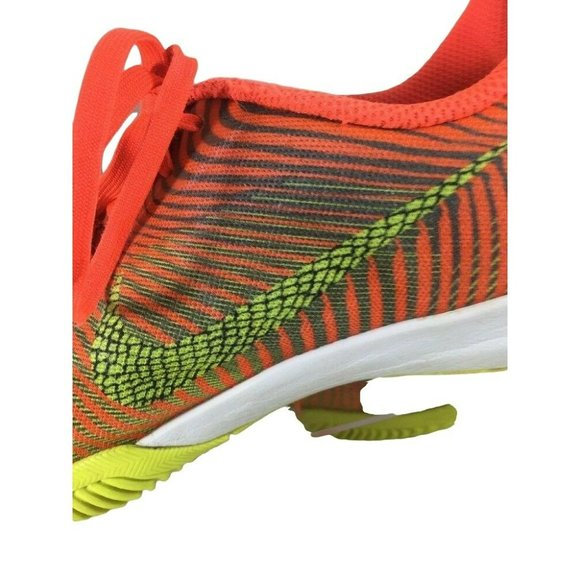 Nike Girls Athletic Shoes Size 6Y Bright Orange Yellow Light Weight Lace Up - Picture 5 of 12